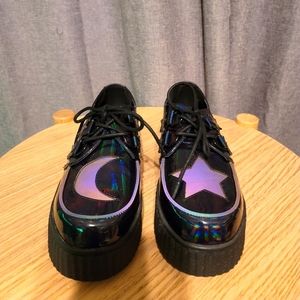 Strange Cvlt Krypt Mystic Holographic Creepers US size 7